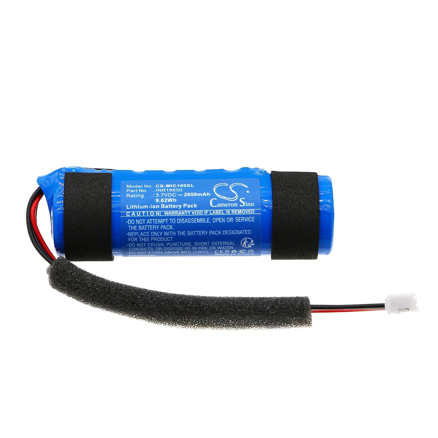 Replacement Battery for Monster  ICON – Speaker – 2600mAh / 9.62Wh / 3.7V