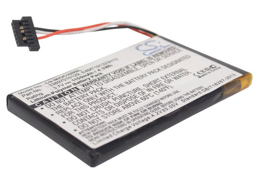 Replacement Battery for Mitac  Mio C320 – GPS, Navigator – 1150mAh / 3.7V