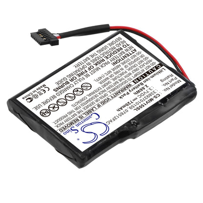 Replacement Battery for Mitac  Mio Moov 150 – GPS, Navigator – 720mAh / 3.7V