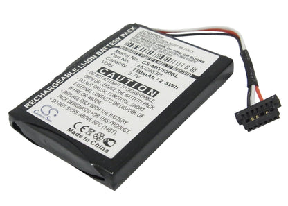 Replacement Battery for Mitac  Mio Moov 500 – GPS, Navigator – 750mAh / 2.78Wh / 3.7V