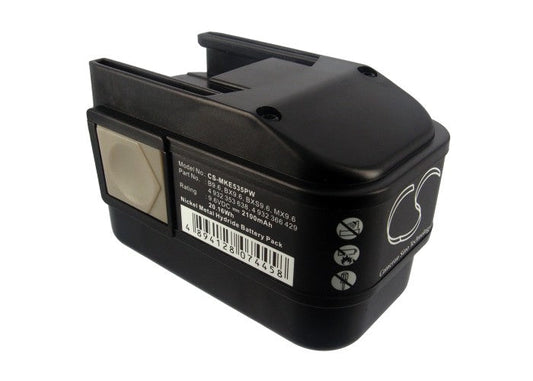Replacement Battery for AEG  2000 – Power Tools – 2100mAh/20.16Wh / 9.6V