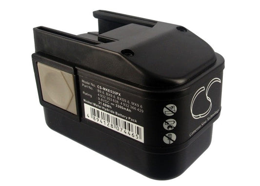 Replacement Battery for AEG  2000 – Power Tools – 3300mAh/31.68Wh / 9.6V