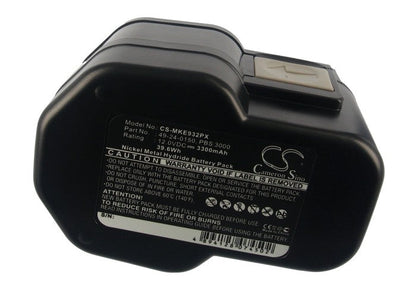 Replacement Battery for Milwaukee  0502-23 – Power Tools – 3300mAh/39.6Wh / 12.0V