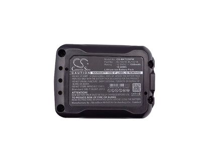 Replacement Battery for Makita  12V Max CXT Tool – Power Tools – 1500mAh / 18.00Wh / 12.0V