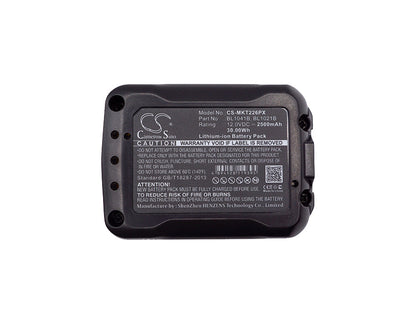 Replacement Battery for Makita  12V Max CXT Tool – Power Tools – 2500mAh / 30.00Wh / 12.0V