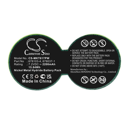 Replacement Battery for Makita  6010SD – Power Tools – 2200mAh / 15.84Wh / 7.2V