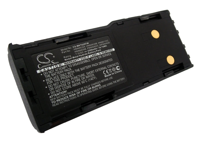 Replacement Battery for Motorola  CP250 – Two-Way Radio – 2500mAh / 18.75Wh / 7.5V