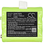 Replacement Battery for Midland T71 T75, T77, – 1500mAh / 5.40Wh