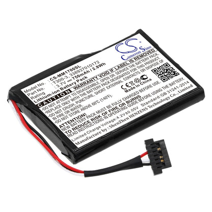 Replacement Battery for Magellan  Maestro 1700 – GPS, Navigator – 750mAh / 3.7V