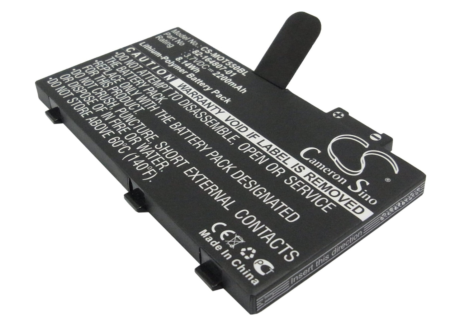 Replacement Battery for Zebra  RFD8500 – Barcode Scanner – 2200mAh / 8.14Wh / 3.7V
