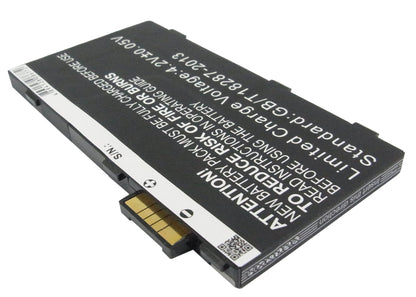 Replacement Battery for Zebra  RFD8500 – Barcode Scanner – 2200mAh / 8.14Wh / 3.7V