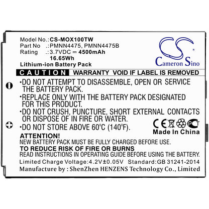 Replacement Battery for LEX  L10 – Two-Way Radio – 4500mAh / 16.65Wh / 3.7V