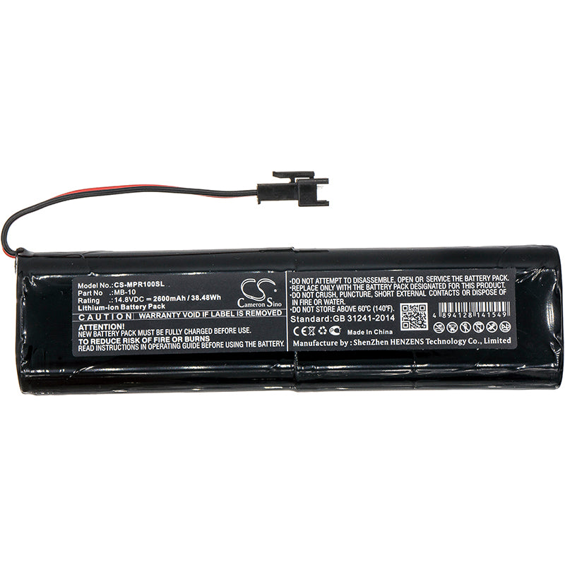 Replacement Battery for Mipro  MA-100 – 2600mAh / 38.48Wh