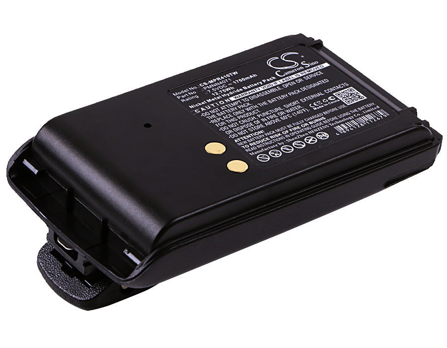Replacement Battery for Motorola  A6 – Two-Way Radio – 1700mAh / 12.75Wh / 7.5V