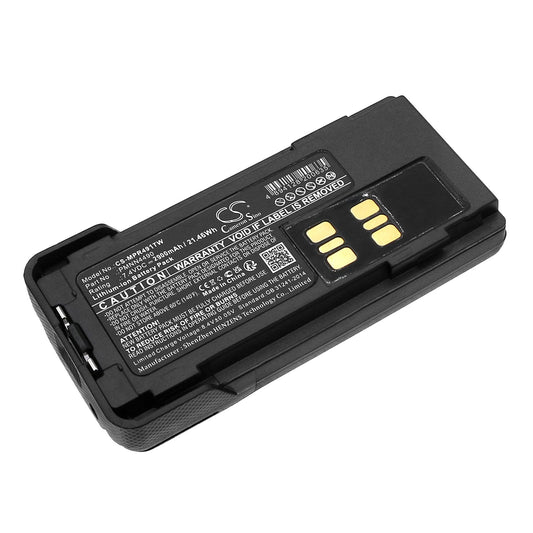 Replacement Battery for Motorola  DEP550e – Two-Way Radio – 2900mAh / 21.46Wh / 7.4V