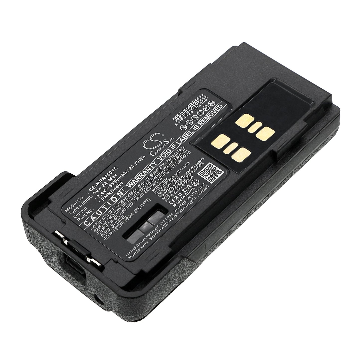 Replacement Battery for Motorola  APX2000 – Two-Way Radio – 3350mAh / 24.79Wh / 7.4V