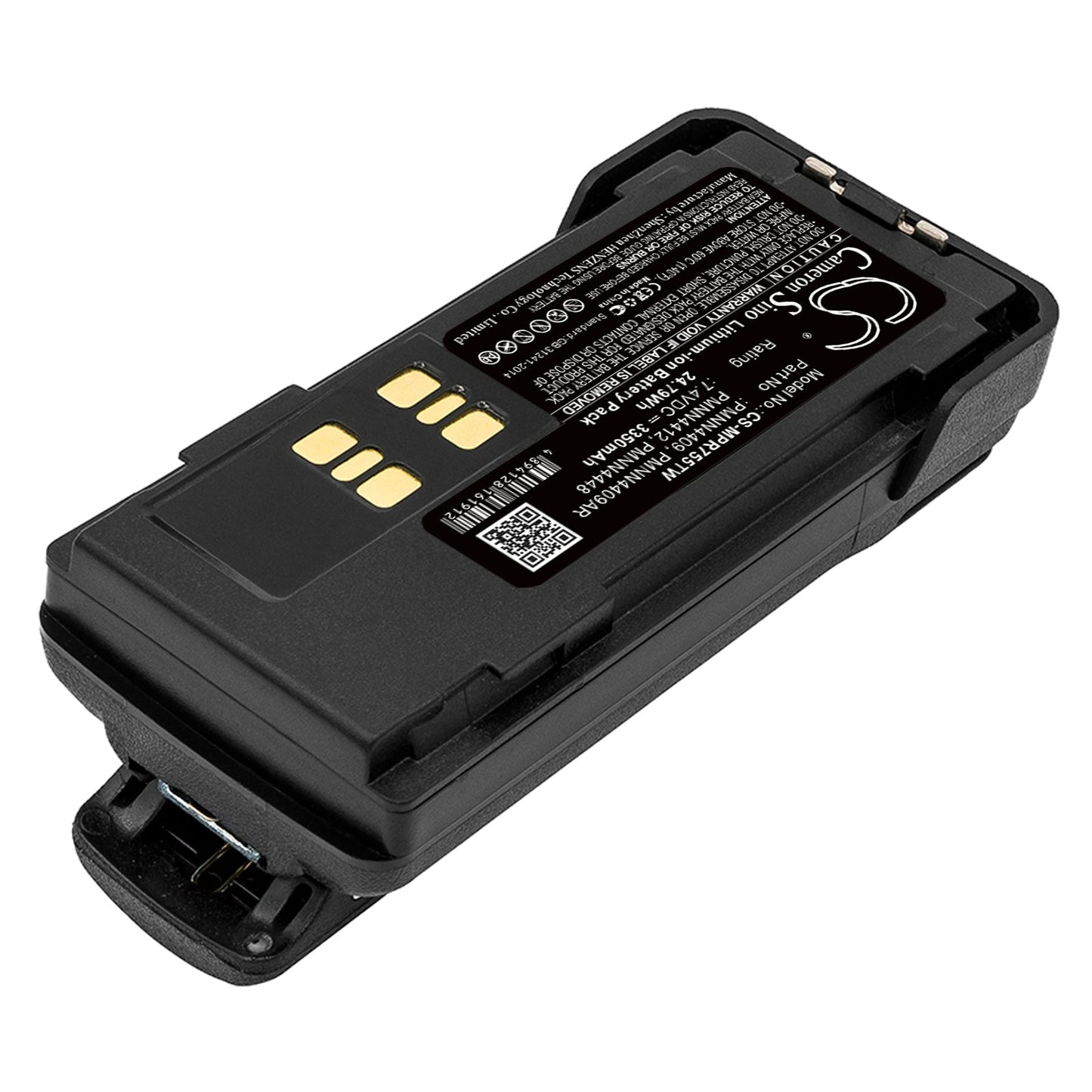 Replacement Battery for Motorola  APX2000 – Two-Way Radio – 3350mAh / 24.79Wh / 7.4V