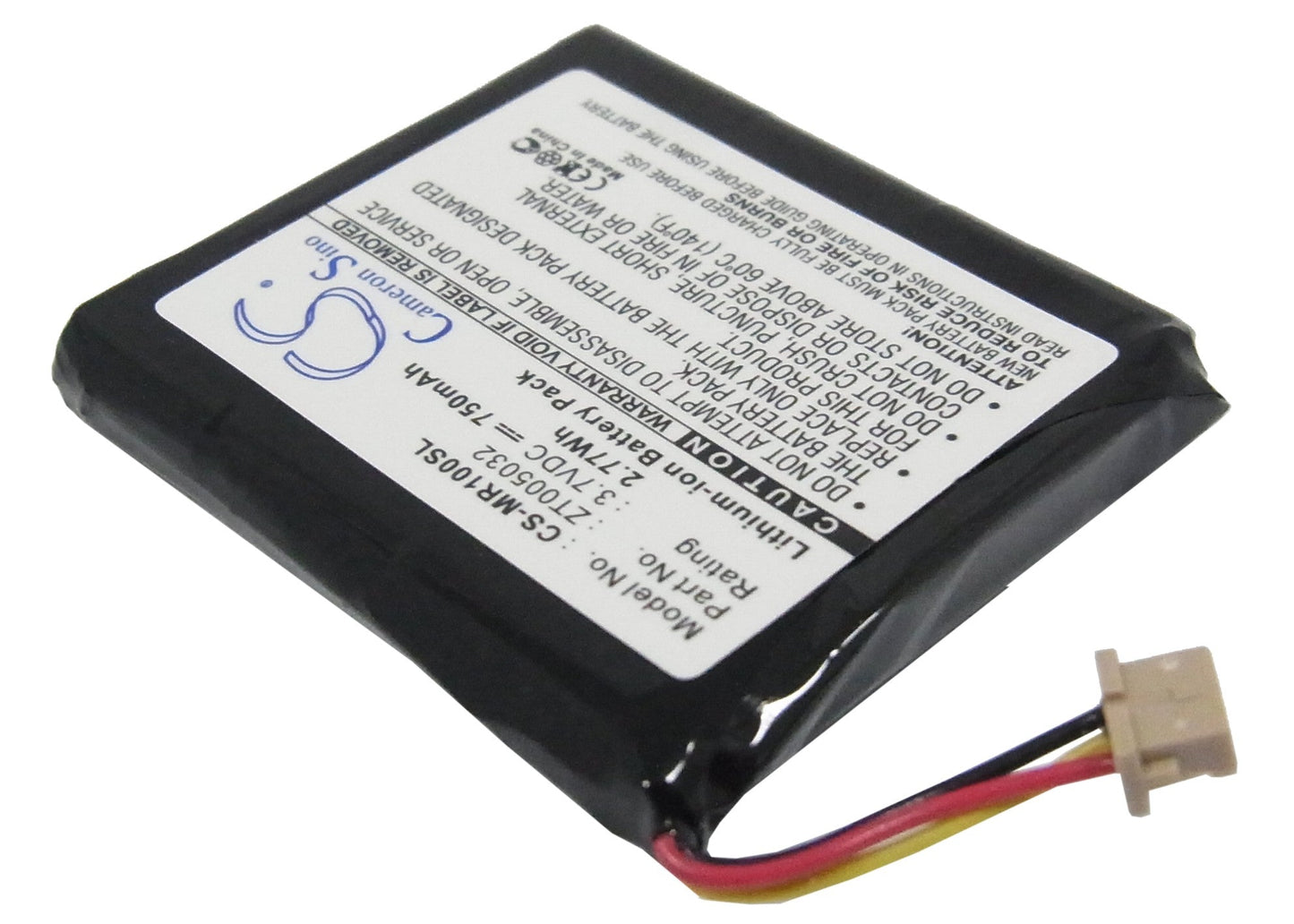 Replacement Battery for Olympus  mrobe MR-100 – Media Player – 750mAh / 3.7V