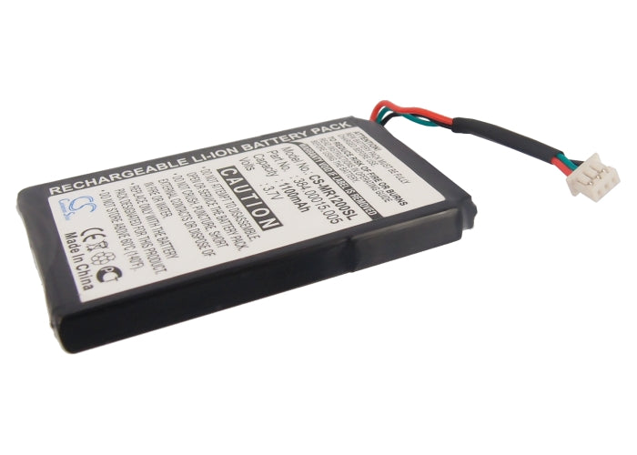 Replacement Battery for Magellan  RoadMate 1200 (3 wires) – GPS, Navigator – 1100mAh / 4.07Wh / 3.7V
