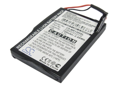 Replacement Battery for Magellan  RoadMate 1300 – GPS, Navigator – 720mAh / 2.66Wh / 3.7V