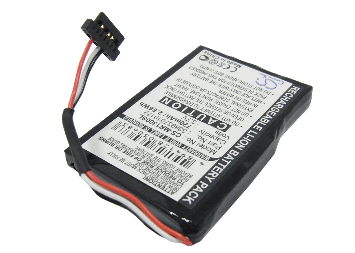 Replacement Battery for Magellan  RoadMate 1300 – GPS, Navigator – 720mAh / 2.66Wh / 3.7V