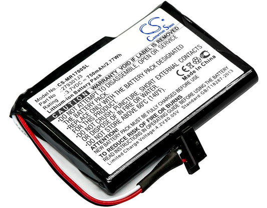 Replacement Battery for Magellan  RoadMate 1700 – GPS, Navigator – 750mAh / 3.7V