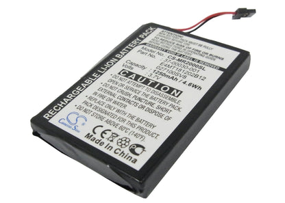 Replacement Battery for Magellan  Maestro 3100 – GPS, Navigator – 1250mAh / 4.63Wh / 3.7V
