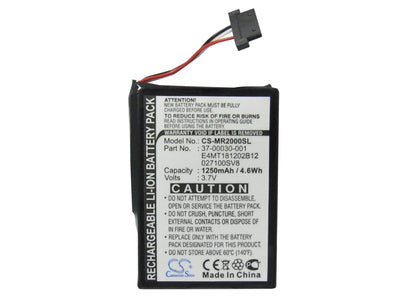 Replacement Battery for Magellan  Maestro 3100 – GPS, Navigator – 1250mAh / 4.63Wh / 3.7V