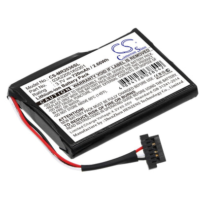 Replacement Battery for Magellan  RoadMate 2035 – GPS, Navigator – 720mAh / 3.7V