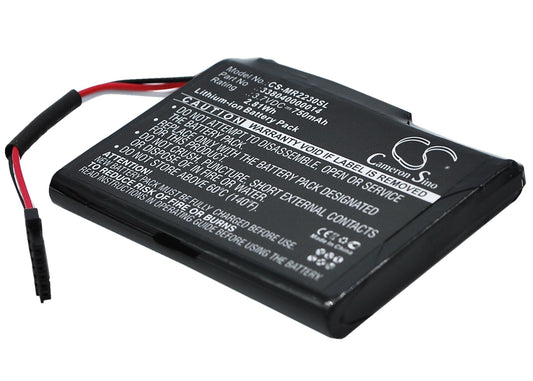 Replacement Battery for Magellan  RoadMate 2230 – GPS, Navigator – 750mAh / 2.78Wh / 3.7V