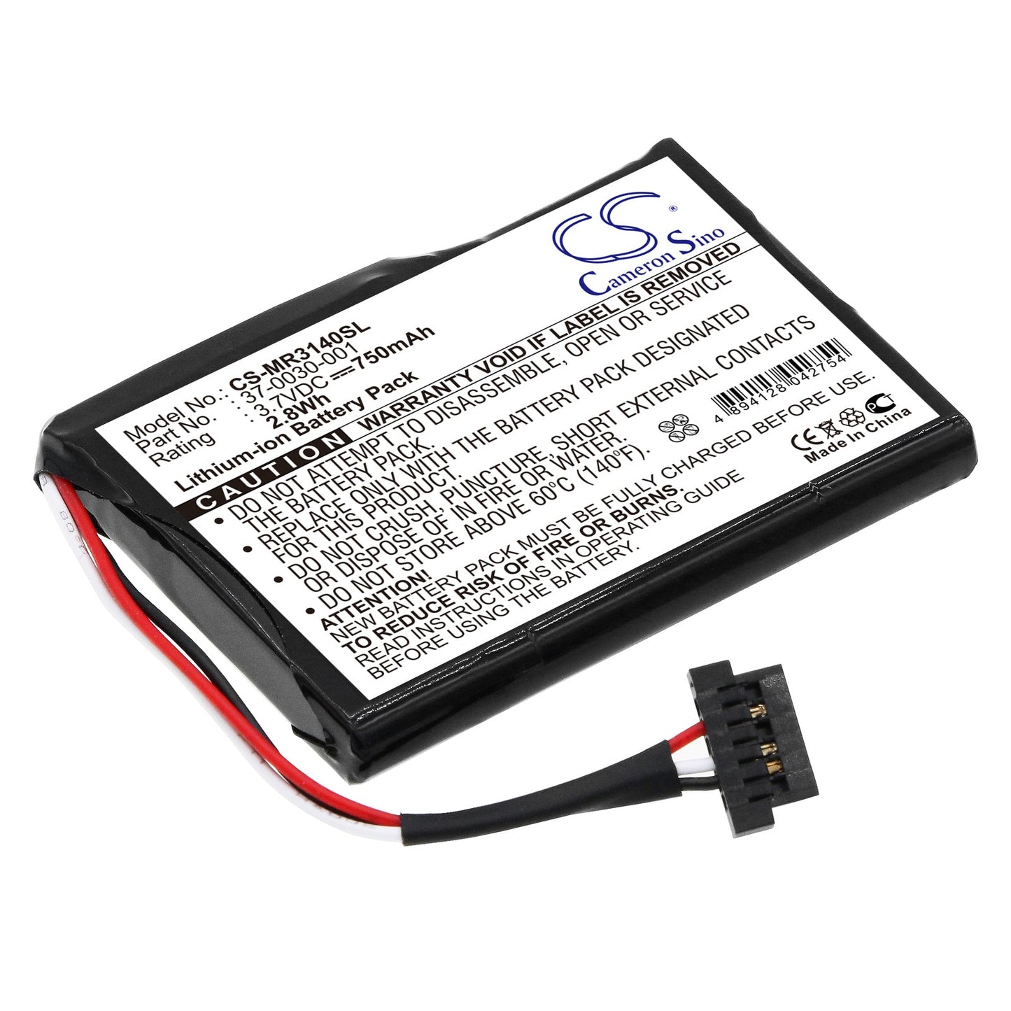 Replacement Battery for Magellan  Maestro 3140 – GPS, Navigator – 750mAh / 3.7V