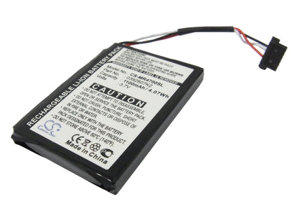 Replacement Battery for Magellan  MA4700SGXUC – GPS, Navigator – 1100mAh / 3.7V