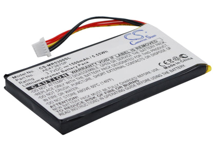 Replacement Battery for Magellan  Maestro 5300 – GPS, Navigator – 1500mAh / 5.55Wh / 3.7V