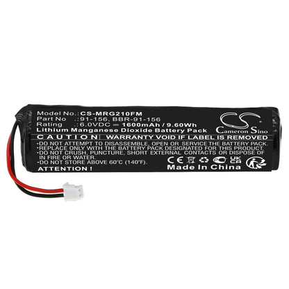 Replacement Battery for Kannad Marine  SafeLink AIS SART – Marine Safety & Flotation Devices – 1600mAh / 9.6Wh / 6.0V