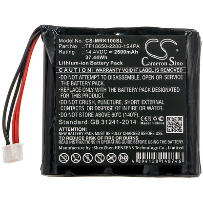 Replacement Battery for Marshall  Kilburn – 2600mAh / 37.44Wh