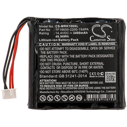 Replacement Battery for Marshall  Kilburn – 3400mAh / 48.96Wh