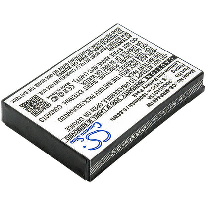 Replacement Battery for Motorola  CLP1010 – Two-Way Radio – 1800mAh / 6.66Wh / 3.7V