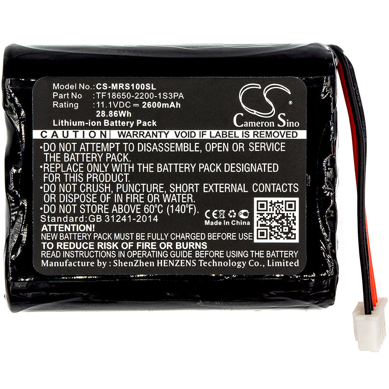 Replacement Battery for Marshall  Stockwell – 2600mAh / 28.86Wh