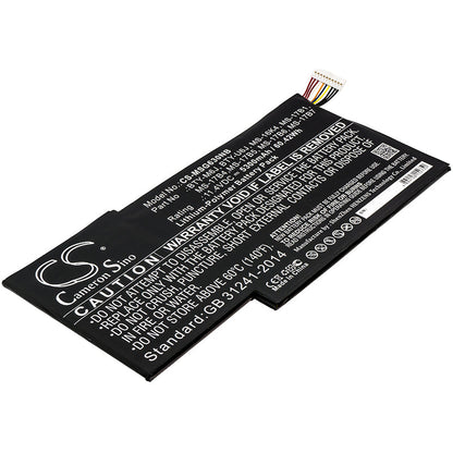 Replacement Battery for MSI  0016K2-213 – Notebook, Laptop – 5300mAh / 60.42Wh / 11.4V