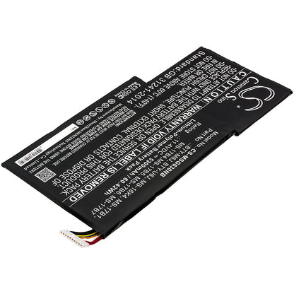 Replacement Battery for MSI  0016K2-213 – Notebook, Laptop – 5300mAh / 60.42Wh / 11.4V