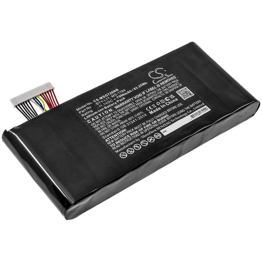Replacement Battery for MSI  2QE-212CN – Notebook, Laptop – 7500mAh / 83.25Wh / 11.1V