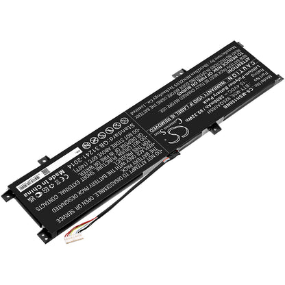 Replacement Battery for MSI  Alpha 15 A3DDK – Notebook, Laptop – 5800mAh / 89.32Wh / 15.4V
