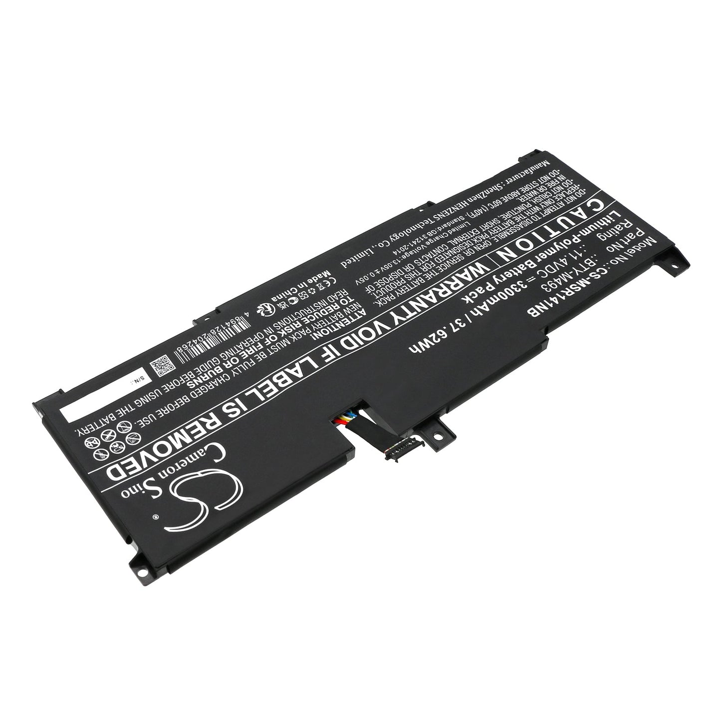 Replacement Battery for MSI  Modern 14 B11 – Notebook, Laptop – 3300mAh / 37.62Wh / 11.4V