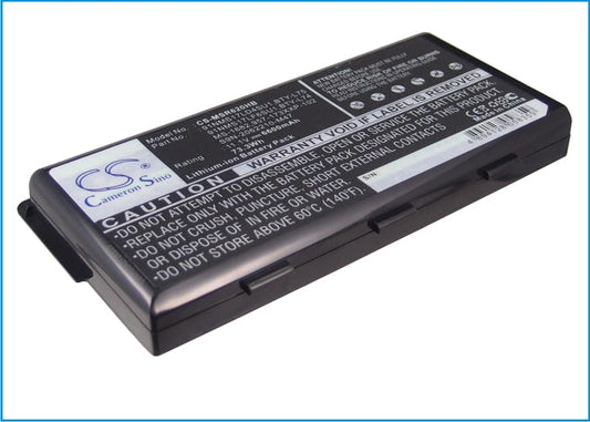 Replacement Battery for MSI  A5000 – Notebook, Laptop – 6600mAh / 11.1V