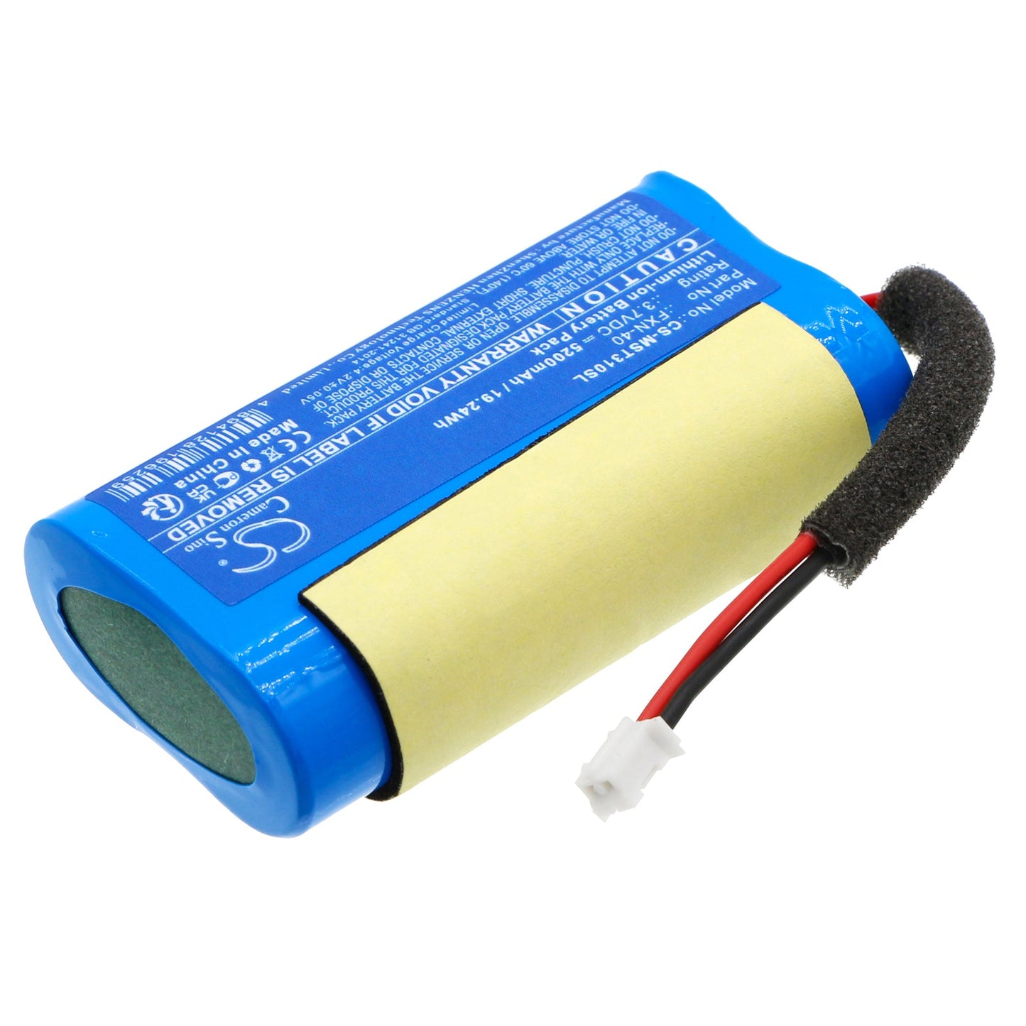 Replacement Battery for Monster  S310 – Speaker – 5200mAh / 19.24Wh / 3.7V