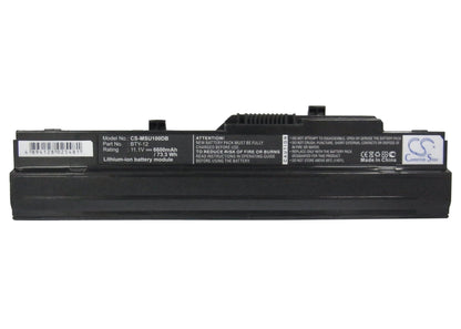 Replacement Battery for Medion  Akoya Mini E1210 – Notebook, Laptop – 6600mAh / 11.1V