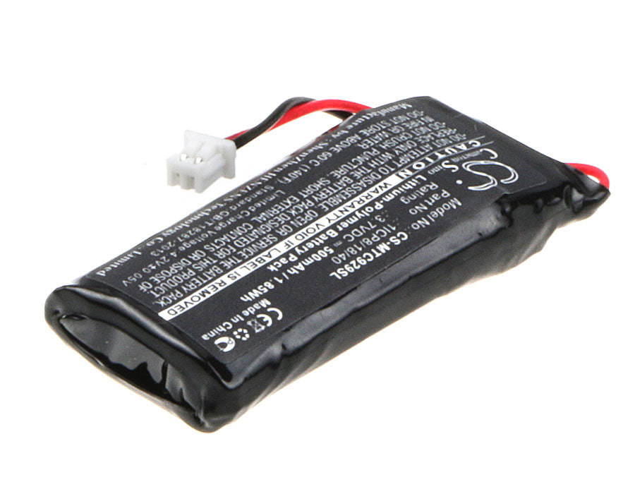 Replacement Battery for Midland  BT City – Wireless Headset – 500mAh / 1.85Wh / 3.7V