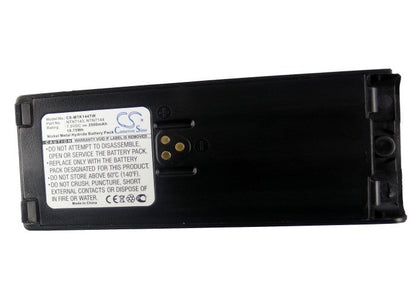 Replacement Battery for Motorola  GP1200 – Two-Way Radio – 2500mAh / 18.75Wh / 7.5V