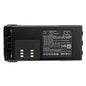 Replacement Battery for Motorola GP1280 GP140, GP240, – 2600mAh / 19.24Wh