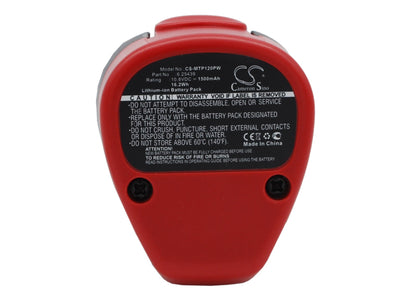 Replacement Battery for Metabo  PowerImpact 12 – Power Tools – 1500mAh / 16.20Wh / 10.8V